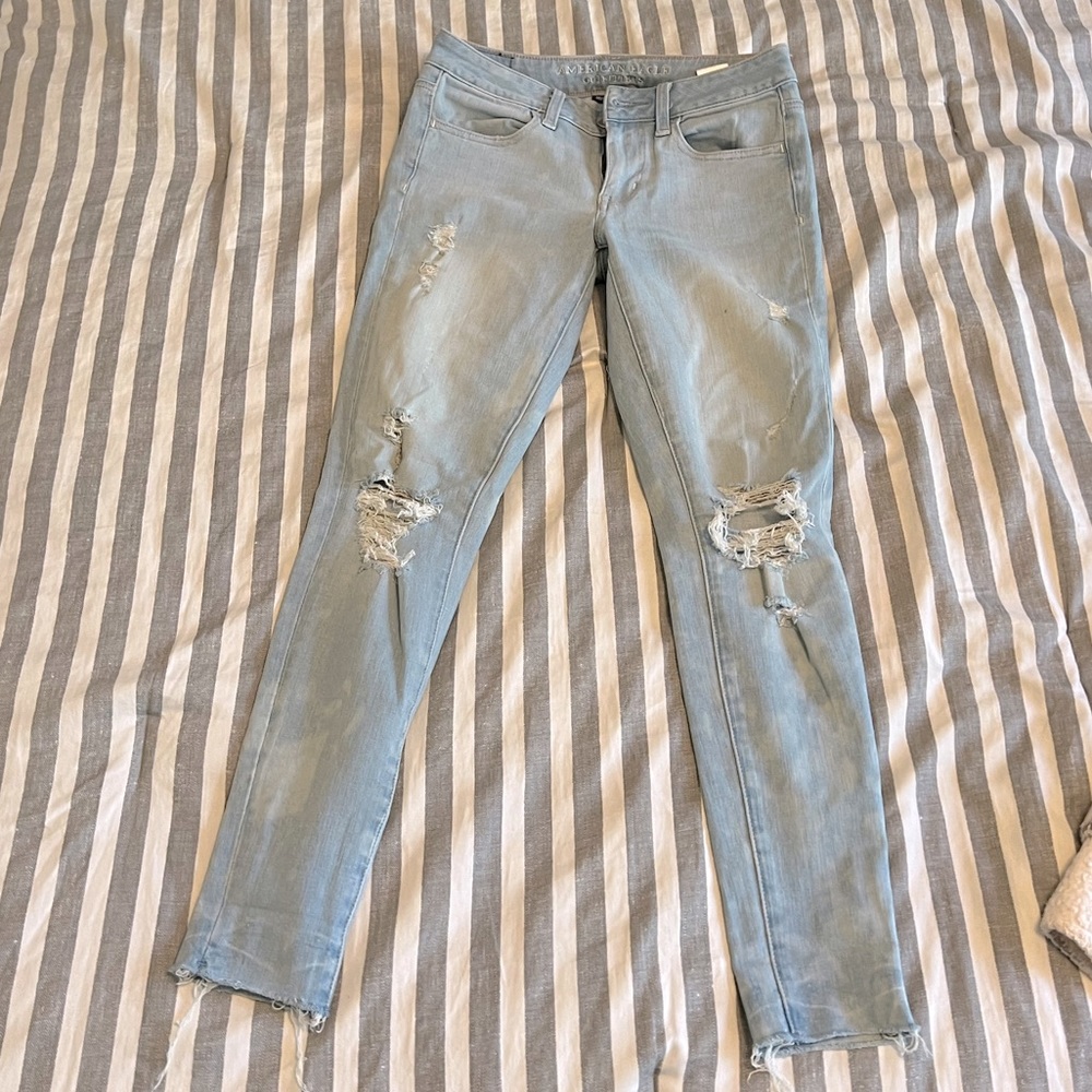 American eagle super stretch size 2